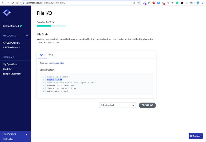 AutoGradr Screenshot