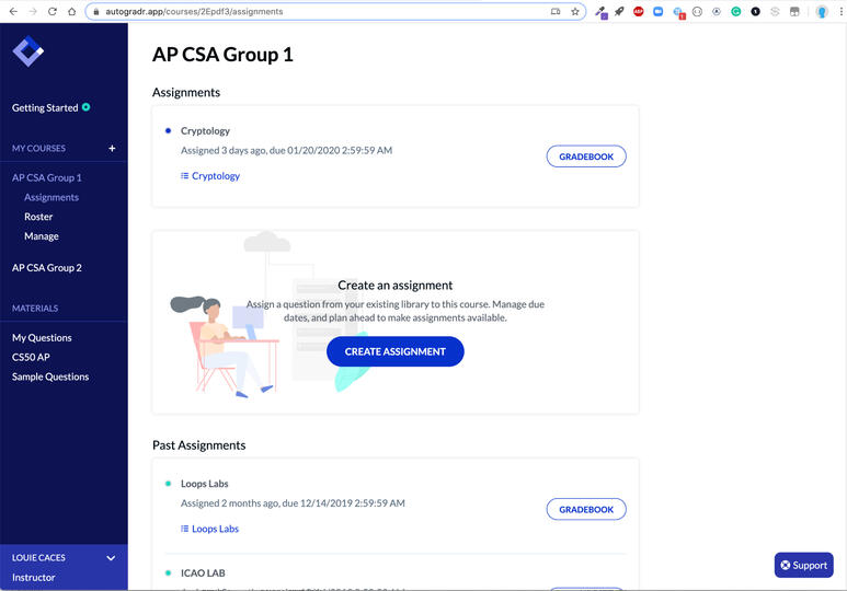 AutoGradr Screenshot